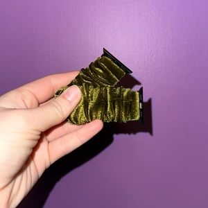 Olive green Apple Watch band